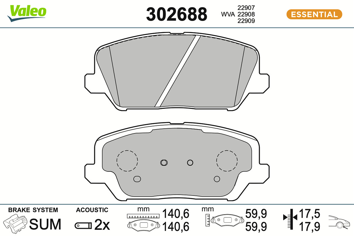 BRAKE PADS FIRST HYUNDAI I30 FR